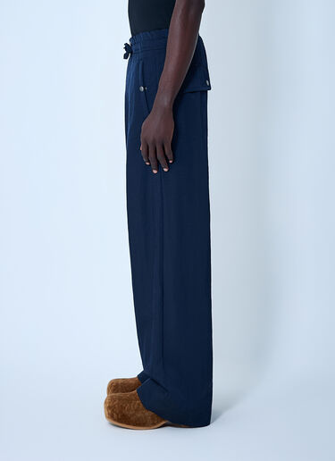 Dries Van Noten Drawstring Pants Navy dvn0162014