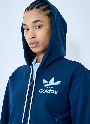 LN-CC® - adidas by Wales Bonner: 트랙 집업 후드티셔츠 - 네이비 adidas by Wales Bonner 트랙 집업 후드티셔츠 네이비 awb0359016