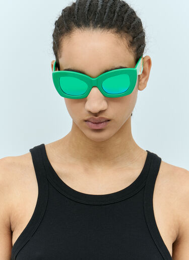 LN-CC® - Poppy Lissiman: Heyuboy Sunglasses - Green Poppy Lissiman Heyuboy Sunglasses Green ppl0253003