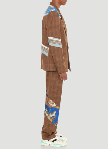 LN-CC® - Ahluwalia Studio: Grandad Pants - Brown Ahluwalia Studio Grandad Pants Brown ahl0140002