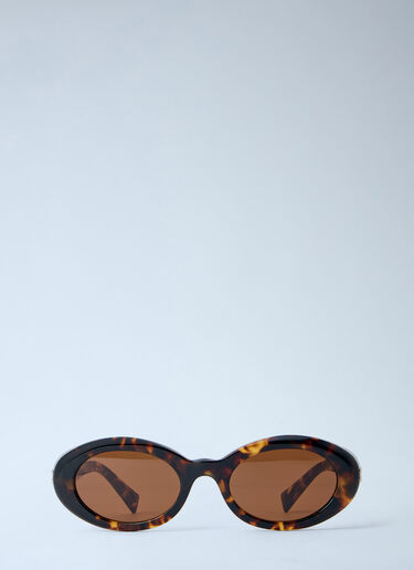 LN-CC® - Miu Miu: B09S Sunglasses - Brown Miu Miu B09S Sunglasses Brown lmu0364005
