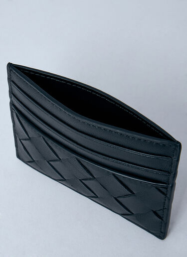 Bottega Veneta Intrecciato Leather Cardholder Black bov0260024
