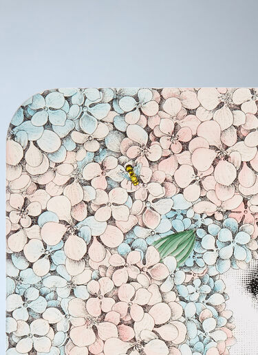 LN-CC® - Fornasetti: Large Ortensia Tray - Multicolour Fornasetti Large Ortensia Tray Multicolour wps0691851