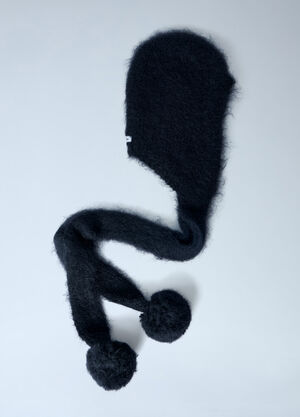 Acne Studios Mohair Beanie Black acn0163004