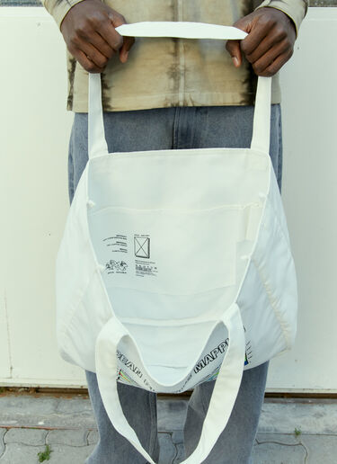LN-CC® - Space Available: Ocean Mapping Tote Bag - White Space Available Ocean Mapping Tote Bag White spa0354017
