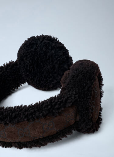 Gucci GG Ear Muffs Dark Brown guc0261048