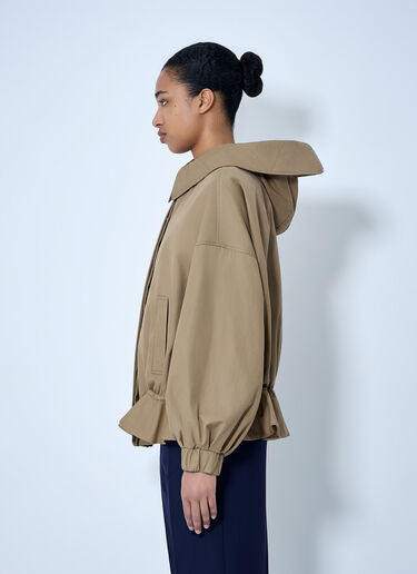 LN-CC® - Dries Van Noten: Structured Collar Jacket - Camel Dries Van Noten Structured Collar Jacket Camel dvn0264021