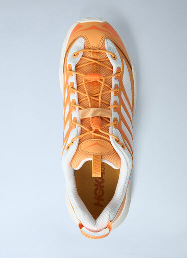 LN-CC® - HOKA: Mafate Three2 Sneakers - Coral HOKA Mafate Three2 Sneakers Coral hok0161002