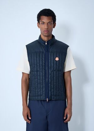 Moncler x Gilga Farm by Donald Glover 绗缝背心 藏蓝色 mgf0162002
