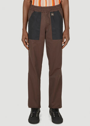 (Di)vision Split Panel Track Pants Brown div0348028