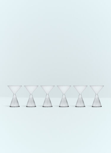 LN-CC® - Ichendorf Milano: Set Of Six Tutu Martini Glasses - Clear Ichendorf Milano Set Of Six Tutu Martini Glasses Clear wps0691503