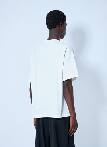 Jil Sander Cotton Jersey Crewneck T-Shirt White jil0165005