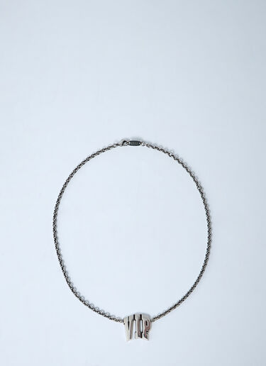LN-CC® - Balenciaga: VIP Necklace - Silver Balenciaga VIP Necklace Silver bal0261049