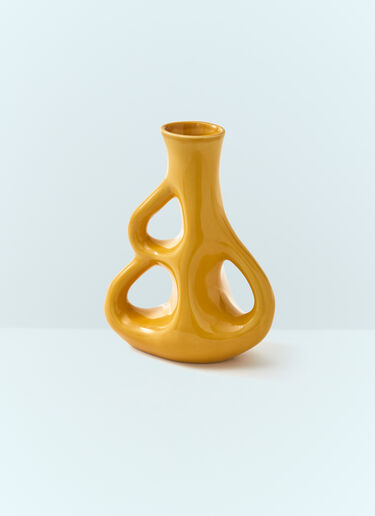 LN-CC® - POLSPOTTEN: Three Ears Vase - Yellow POLSPOTTEN Three Ears Vase Yellow wps0691487