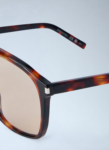 Saint Laurent SL 596 Sunglasses Brown sla0263109