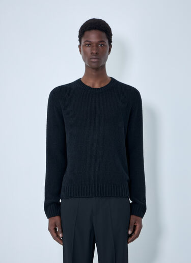 LN-CC® - The Row: Laing Sweater - Black The Row Laing Sweater Black row0164007