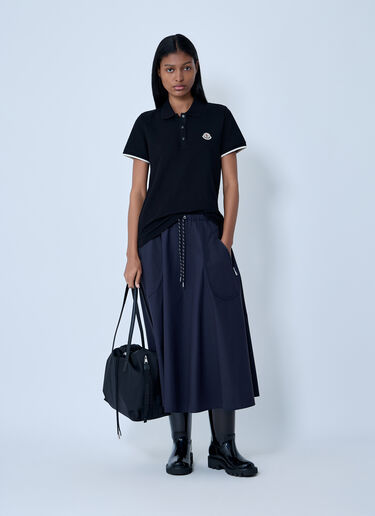 Moncler 标志图案Polo衫 黑色 mon0263037