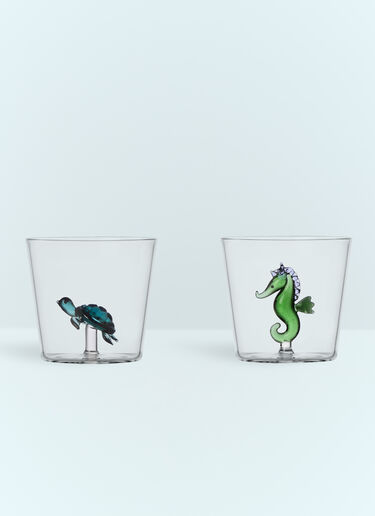 LN-CC® - Ichendorf Milano: Set Of Six Marine Garden Tumblers - Clear Ichendorf Milano Set Of Six Marine Garden Tumblers Clear wps0691501